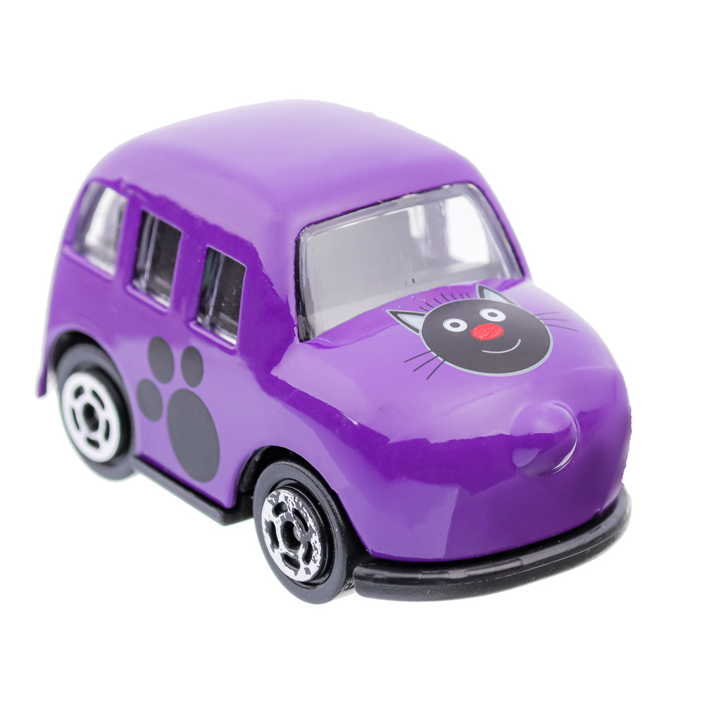 ИГРОЛЕНД Машинка "Три кота", металл, ABS, 5х3х3,5см, 8 дизайнов, арт.№ 292-212
