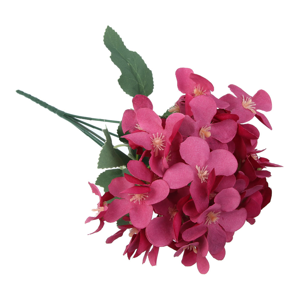 LADECOR Букет искусственных цветов, бегония, 29-30 см, пластик, 4 цвета, арт.№ 426-004