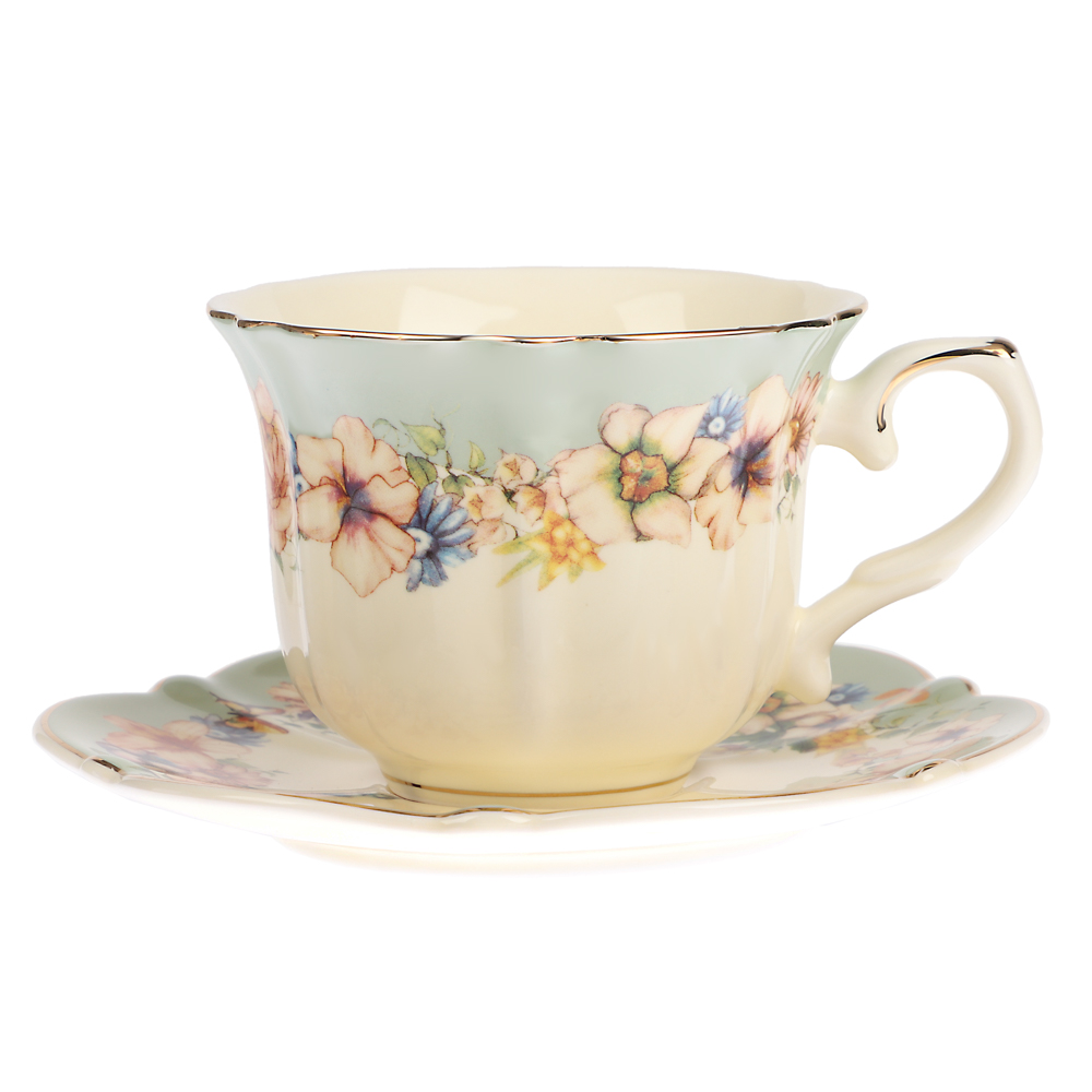 MILLIMI Фантазия Набор чайный 2 пр., 220мл, 15см, фарфор, арт.№ 802-458