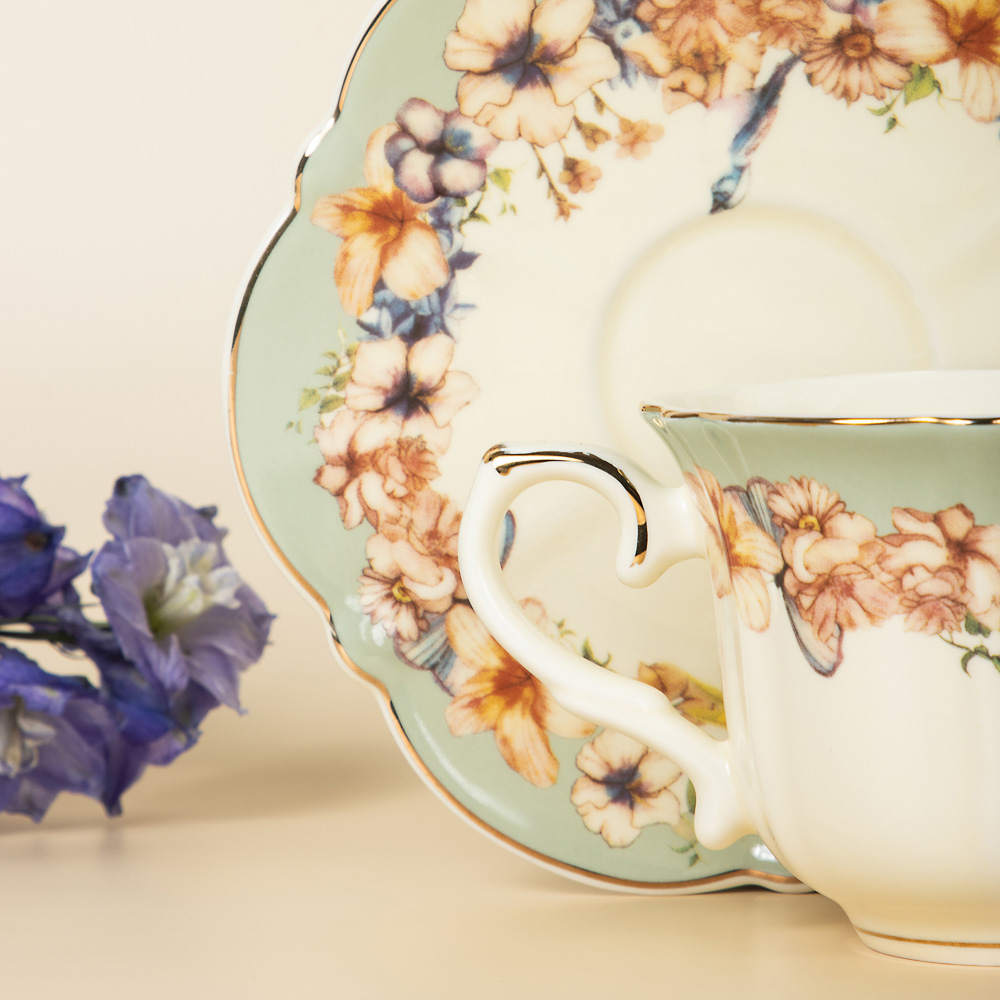 MILLIMI Фантазия Набор чайный 2 пр., 220мл, 15см, фарфор, арт.№ 802-458