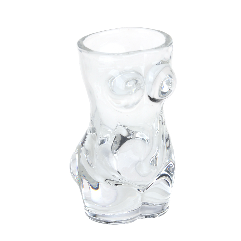 Стопка фигурная, стекло, 8 см, 30 мл, арт.№ 531-012