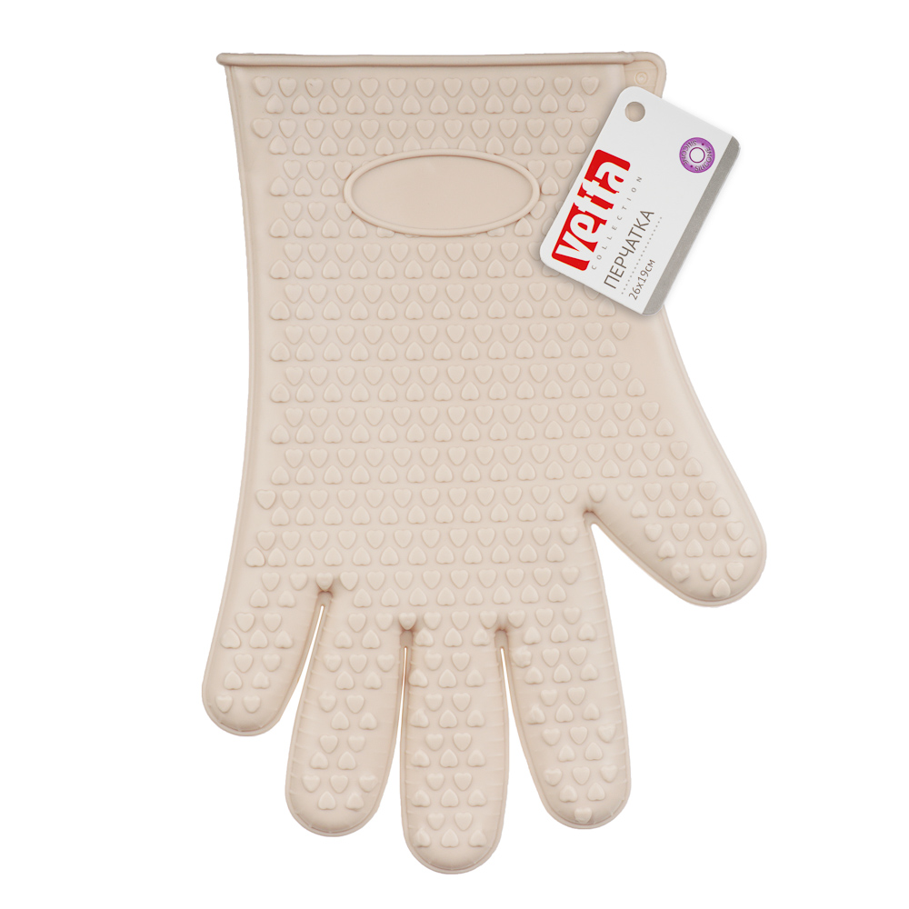 VETTA Перчатка 26х19см, силикон, 3 цвета, арт.№ 891-287