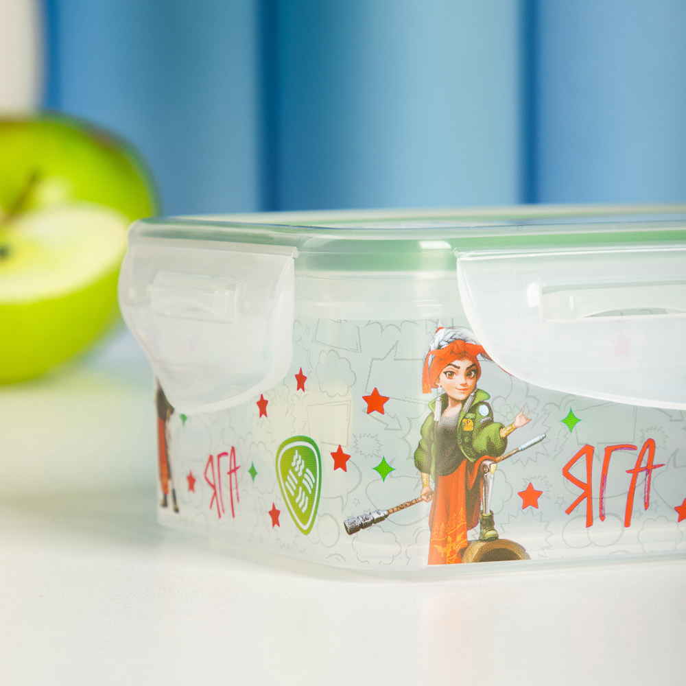 BY Русские Супергерои Контейнер герметичный для пищевых продуктов 0,5л, арт.№ 861-461