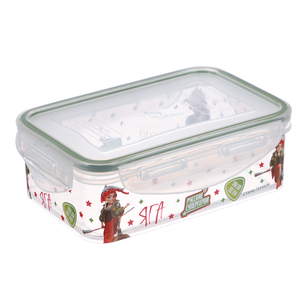 BY Русские Супергерои Контейнер герметичный для пищевых продуктов 0,5л, арт.№ 861-461