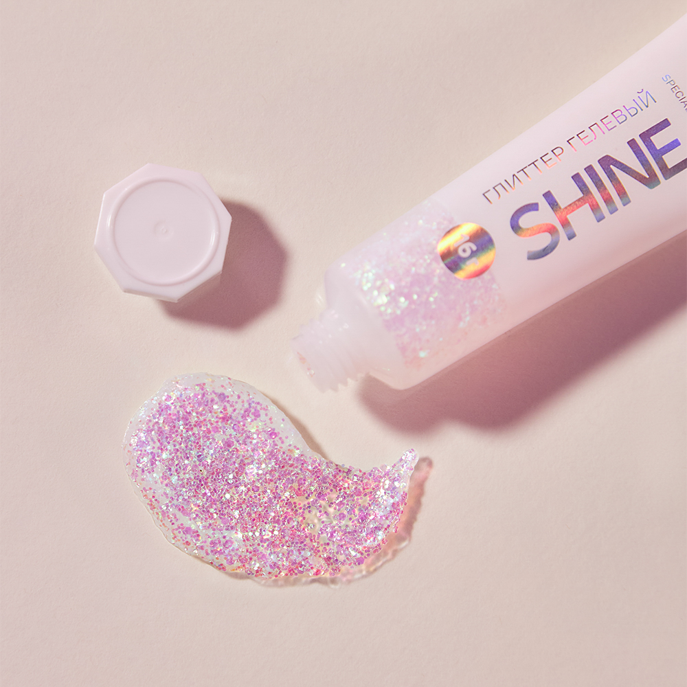 ЮНИLOOK Шайн Глиттер гелевый, 16г, тон 01, лунный, арт.№ 330-001