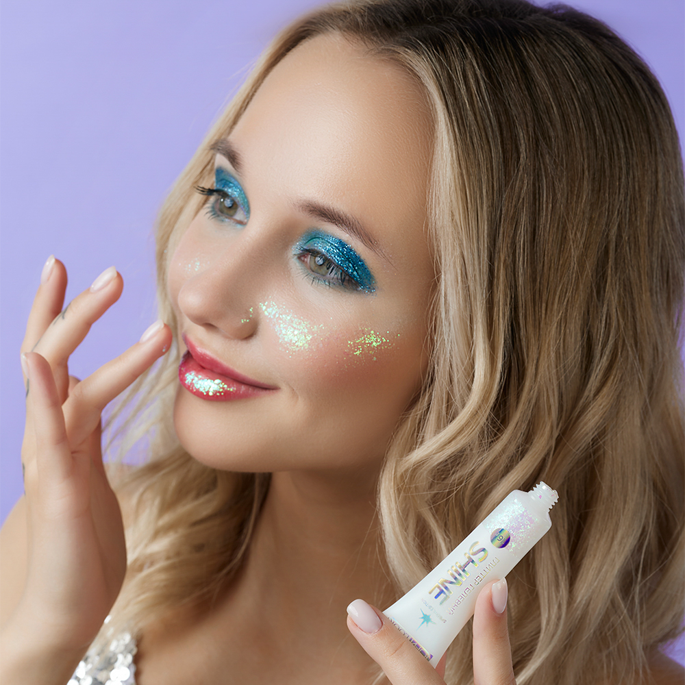 ЮНИLOOK Шайн Глиттер гелевый, 16г, тон 01, лунный, арт.№ 330-001