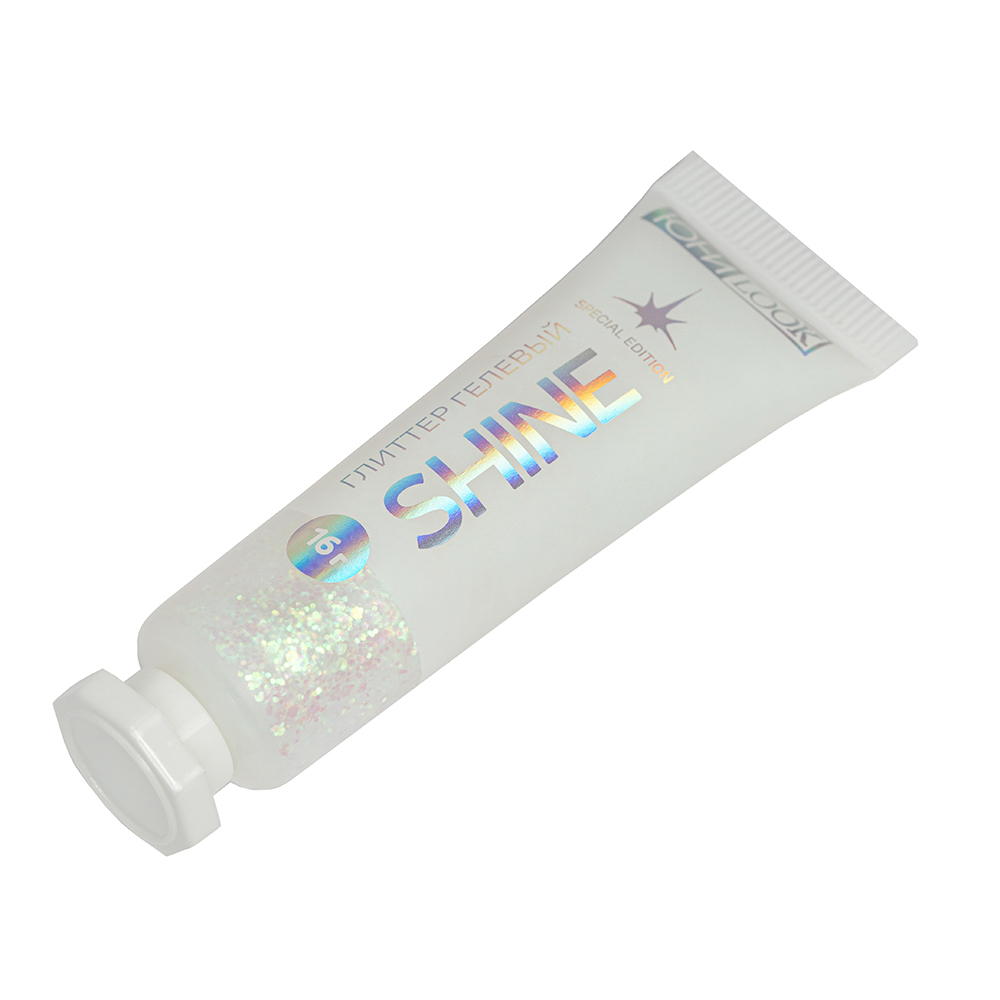 ЮНИLOOK Шайн Глиттер гелевый, 16г, тон 01, лунный, арт.№ 330-001