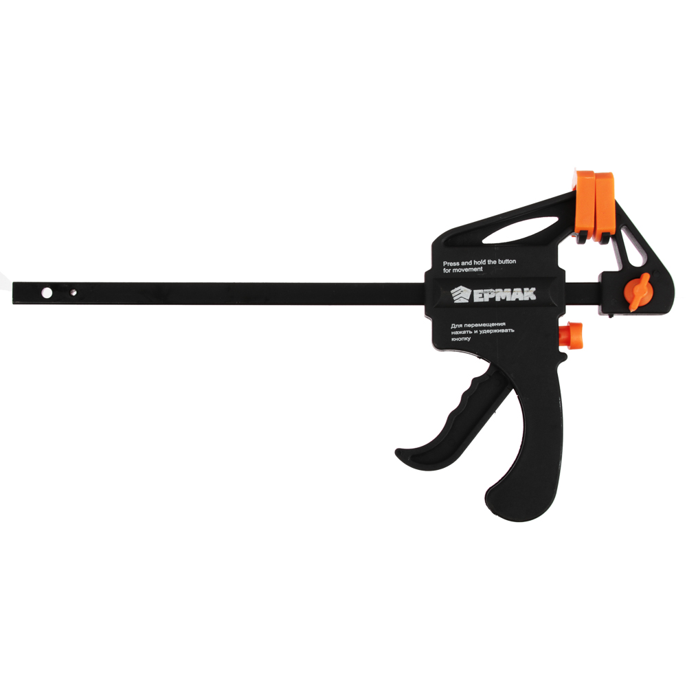 ЕРМАК Струбцина универсальная F-образная 150х265х45 пластиковый корпус, арт.№ 668-045