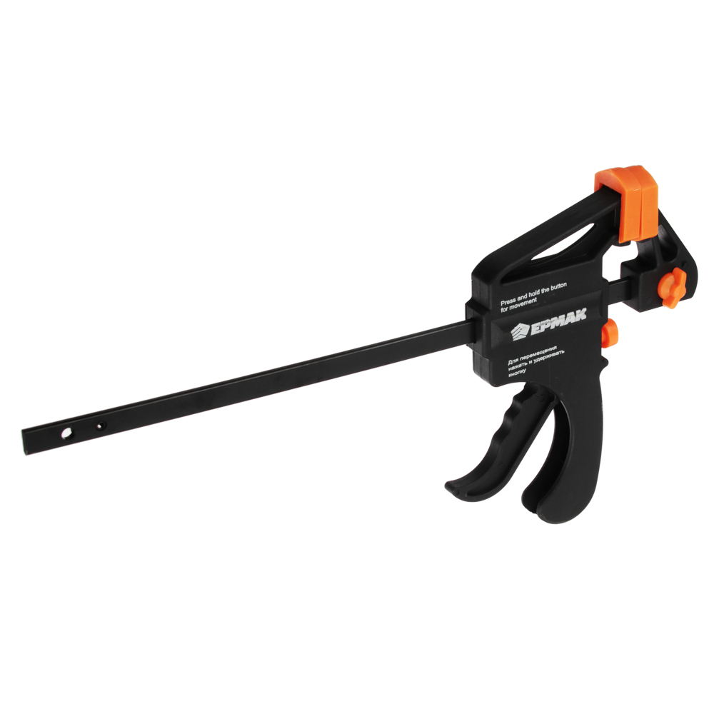 ЕРМАК Струбцина универсальная F-образная 150х265х45 пластиковый корпус, арт.№ 668-045