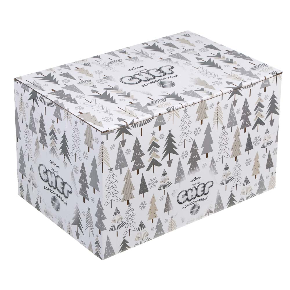 СНОУ БУМ Снег искусственный, спрей, серебро, масса нетто 45 г., арт.№ 329-001