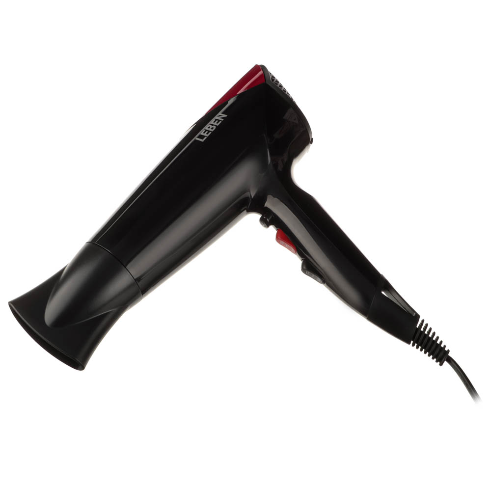 LEBEN Фен для волос проф. 2200Вт, 2 скорости, 3 темп. реж, HT-1805, арт.№ 259-127