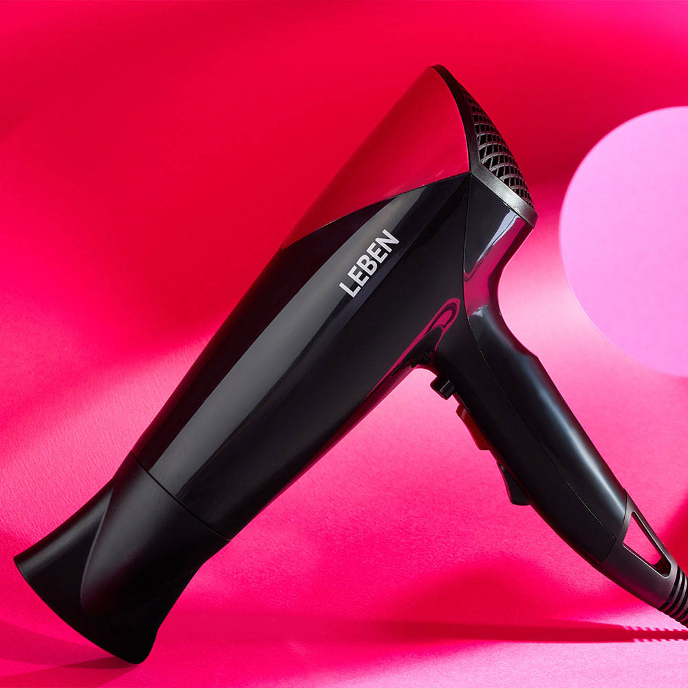 LEBEN Фен для волос проф. 2200Вт, 2 скорости, 3 темп. реж, HT-1805, арт.№ 259-127
