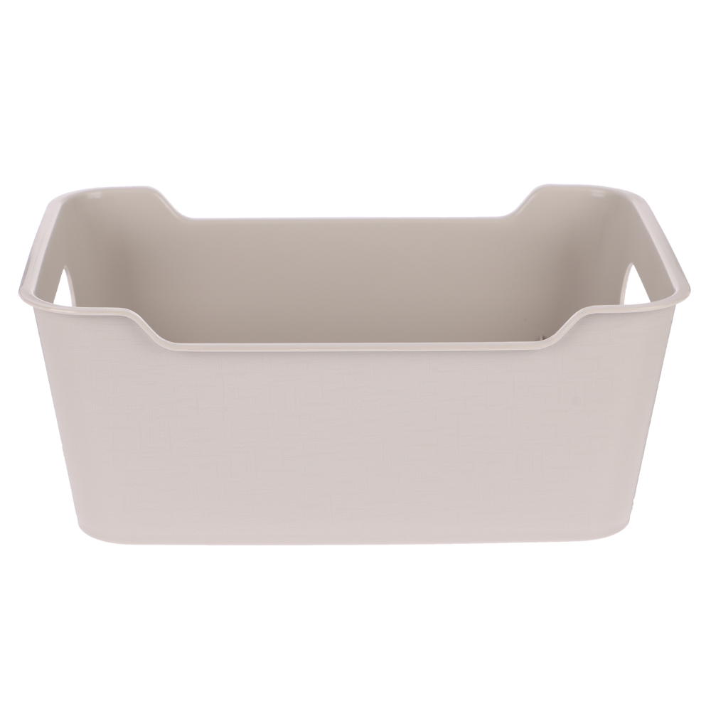 Корзинка универсальная "Mango" 2,4л. 230х160х90мм (светло-серый), арт.№ 457-844