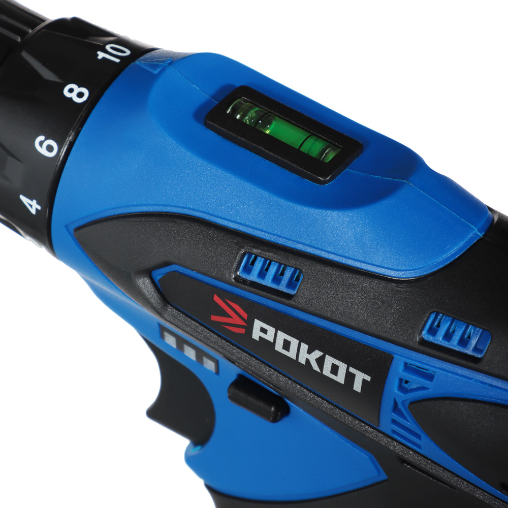 РОКОТ Дрель-шуруповерт аккум. ДША-12в, 0-550 об/мин, 1,3 Li-on (1), 18 н*м, подсветка, арт.№ 691-012