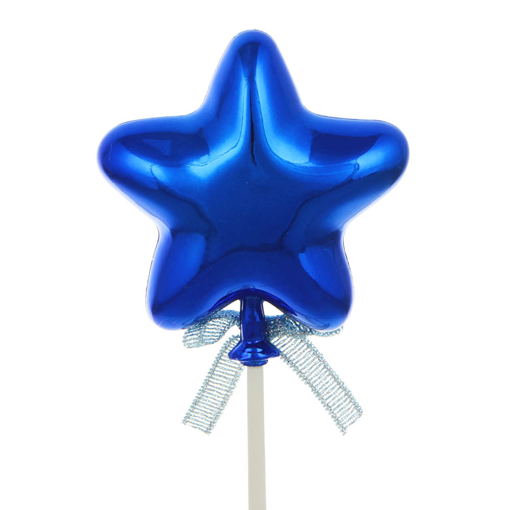 FNtastic Декор для торта в виде сердца, шарика, звезды, 19см, пластик, бумага, 3 дизайна, арт.№ 530-235