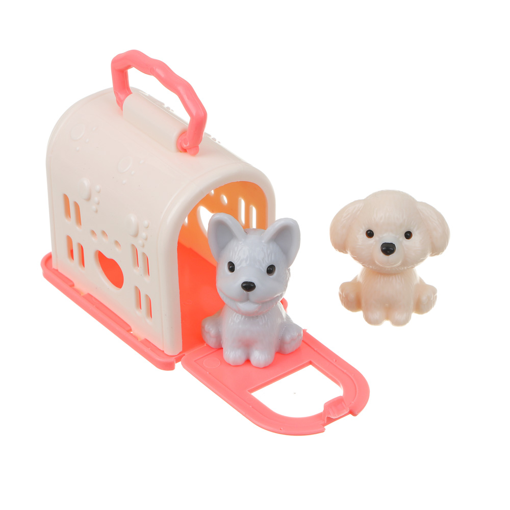ИГРОЛЕНД Набор аксессуаров для питомцев "Счастливая семья", пластик PP, 19х27х5см, 3 дизайна, арт.№ 294-164