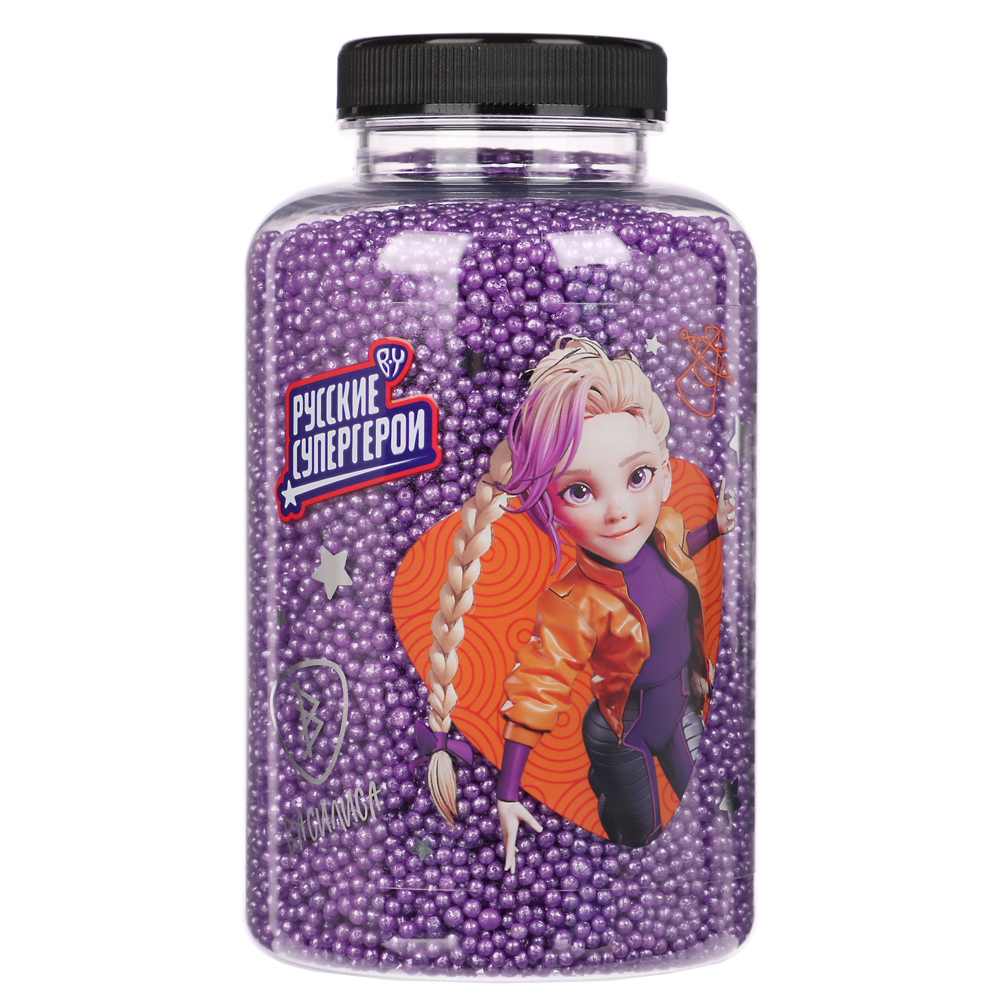 BY Русские Супергерои Жемчуг для ванны, 3 вида, 320г, арт.№ 953-061