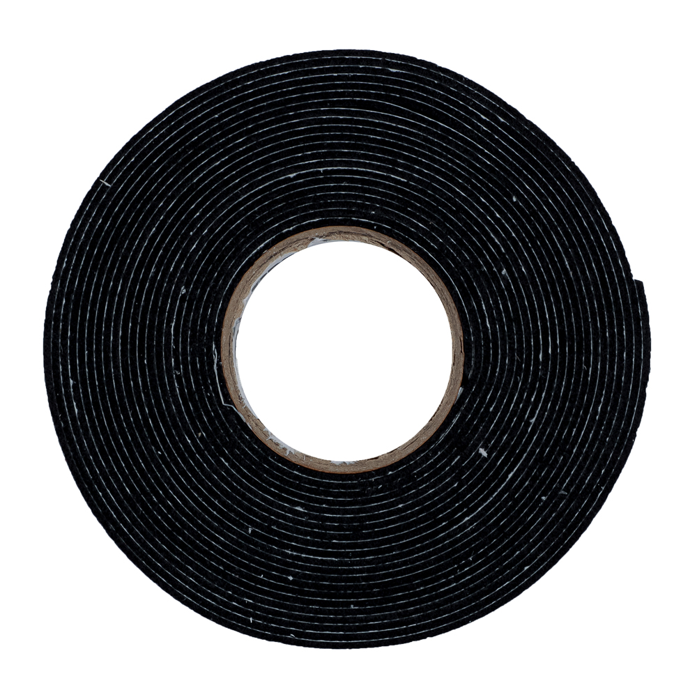 ЕРМАК Лента клеящая монтажная 2-х сторонняя, для АВТО, 22мм x 5м черная, арт.№ 472-018