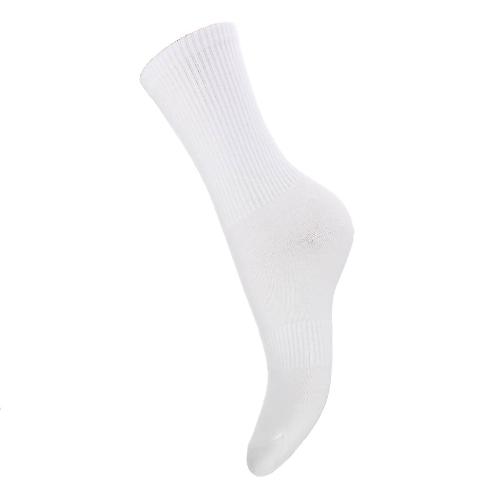 GALANTE Набор носков 3 пары, высокие, р.23-25, 75% хл, 20% полиамид, 5% спандекс, цв.белый, #45, арт.№ 019-430