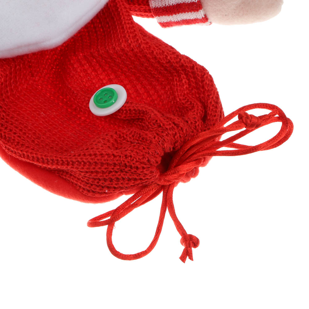 СНОУ БУМ Сувенир подарочный Дед Мороз, 25х16х4 см, полиэстер, арт.№ 394-493