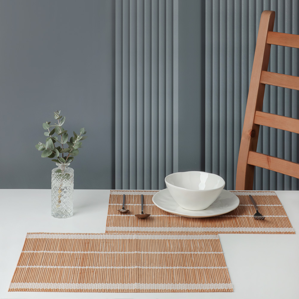 Салфетка сервировочная бамбук, 45х30см, JF-P320, арт.№ 890-384