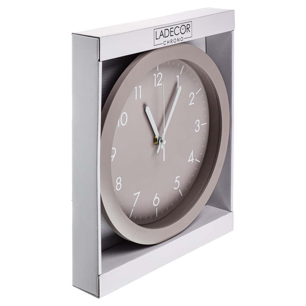 LADECOR CHRONO Часы настенные, пластик, стекло,  28 см, ЧН-25, арт.№ 581-134