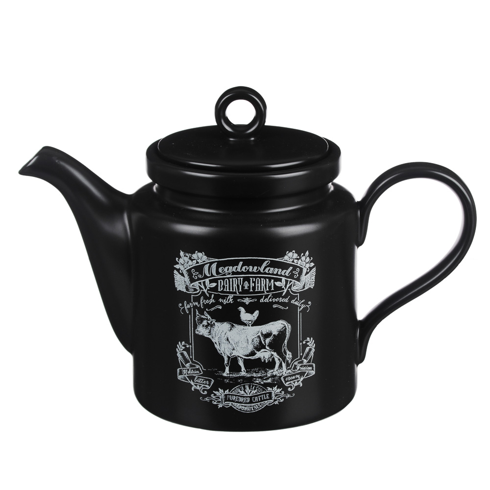 MILLIMI Ранчо Чайник заварочный, 920мл, 23х11х16см, керамика, арт.№ 824-459