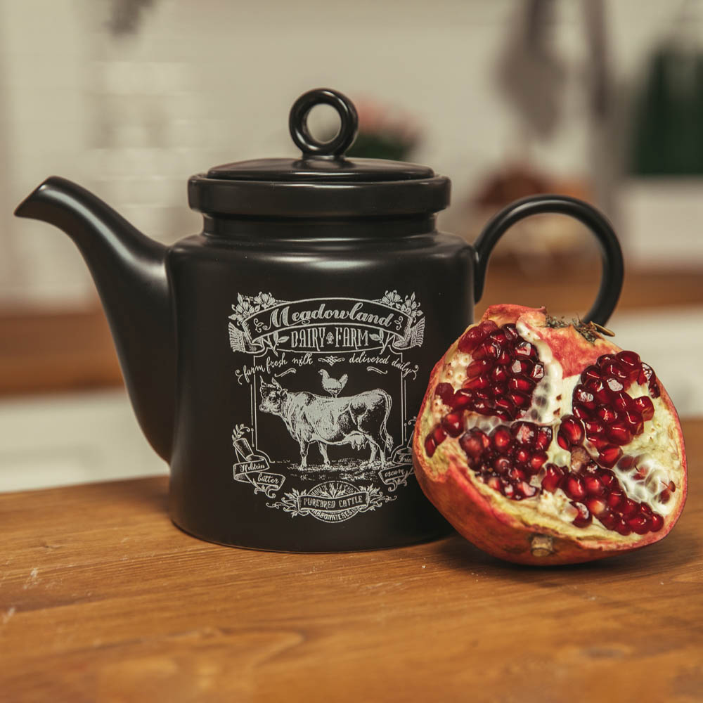 MILLIMI Ранчо Чайник заварочный, 920мл, 23х11х16см, керамика, арт.№ 824-459