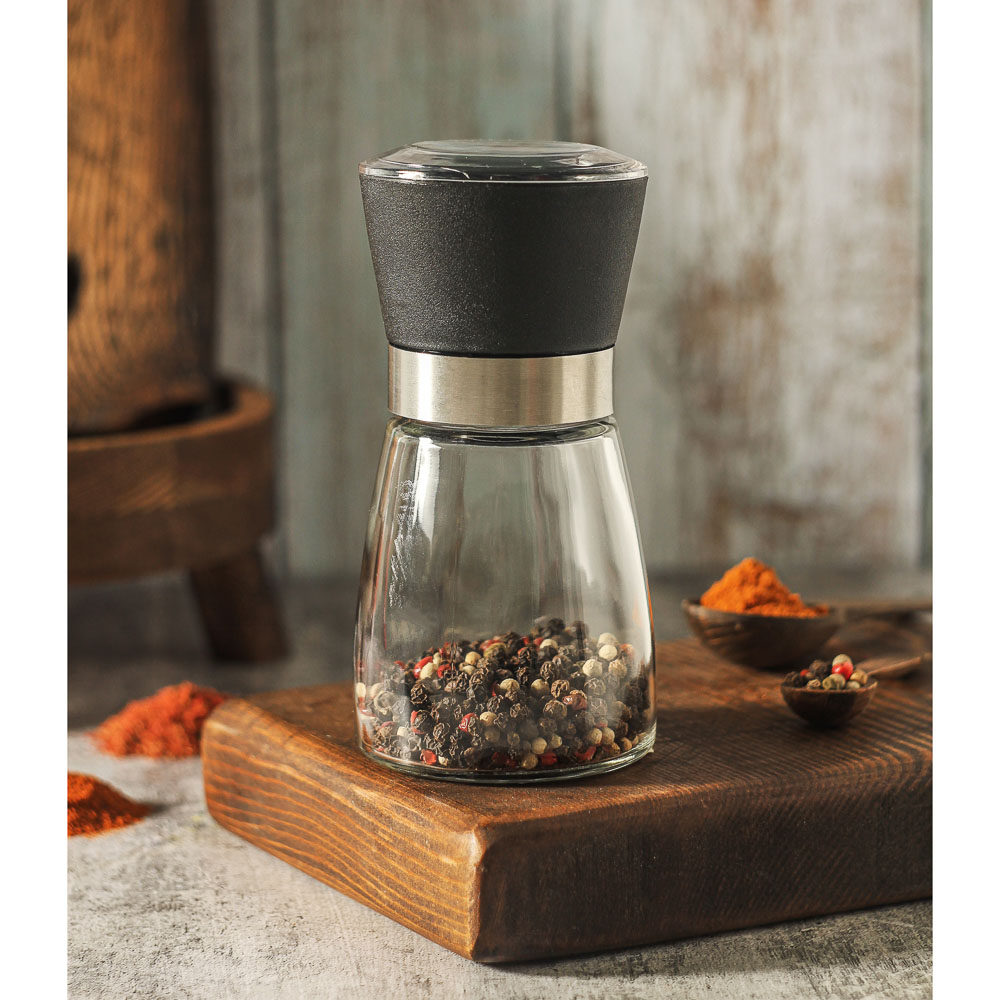VETTA Мельница для специй, 13.5см, стекло/пластик, арт.№ 827-085
