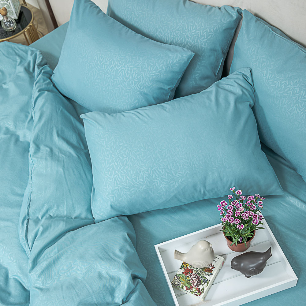 PROVANCE Мятный Латте Комплект постельного белья 4пр евро, жаккард, полисатин, 85гр/м, ПЭ, 3 цвета, арт.№ 488-034