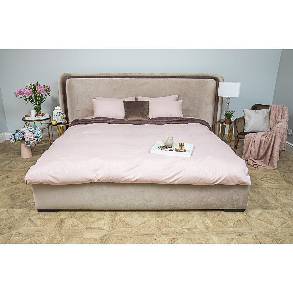 PROVANCE Мятный Латте Комплект постельного белья 4пр евро, жаккард, полисатин, 85гр/м, ПЭ, 3 цвета, арт.№ 488-034