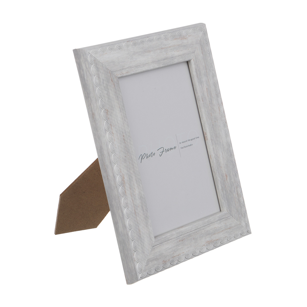 Фоторамка, 10х15 см, полистирол, 3 дизайна, арт.3-17, арт.№ 520-872