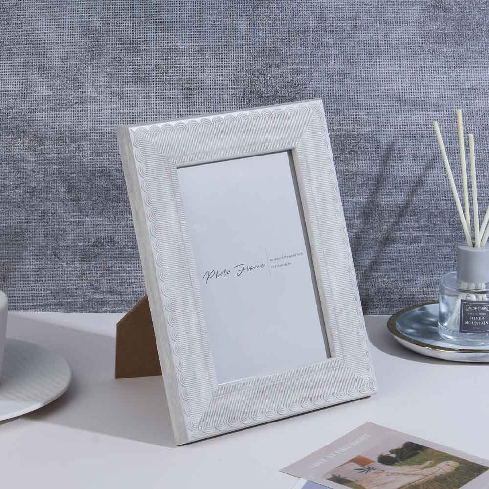 Фоторамка, 10х15 см, полистирол, 3 дизайна, арт.3-17, арт.№ 520-872