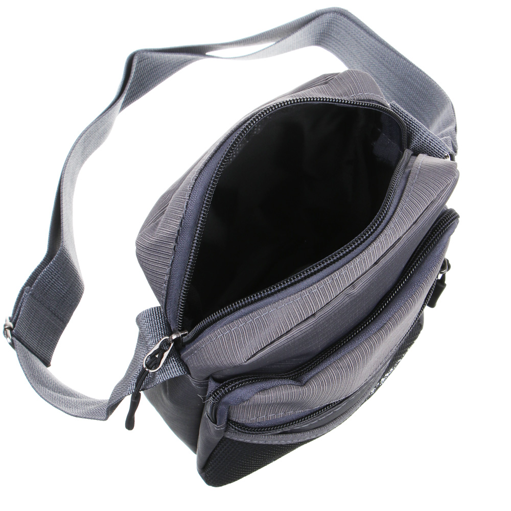 Сумка молодежная через плечо тм ЮL, полиэстер, пластик, 21х16х9см, 2 цвета, 2 дизайна, арт.№ 337-087