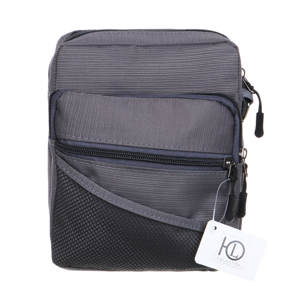 Сумка молодежная через плечо тм ЮL, полиэстер, пластик, 21х16х9см, 2 цвета, 2 дизайна, арт.№ 337-087