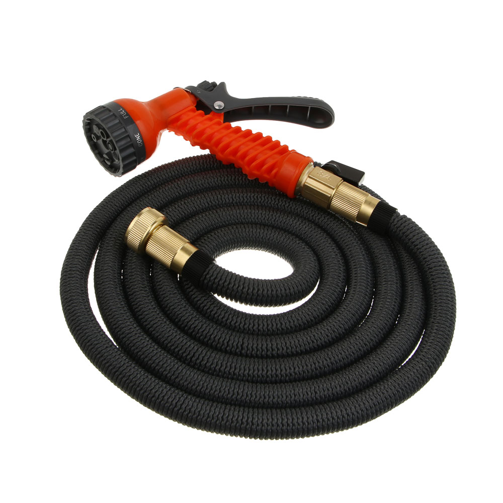 INBLOOM Шланг растягивающийся, 7.5м, латекс, полиэстер, латунь, арт.№ 168-022