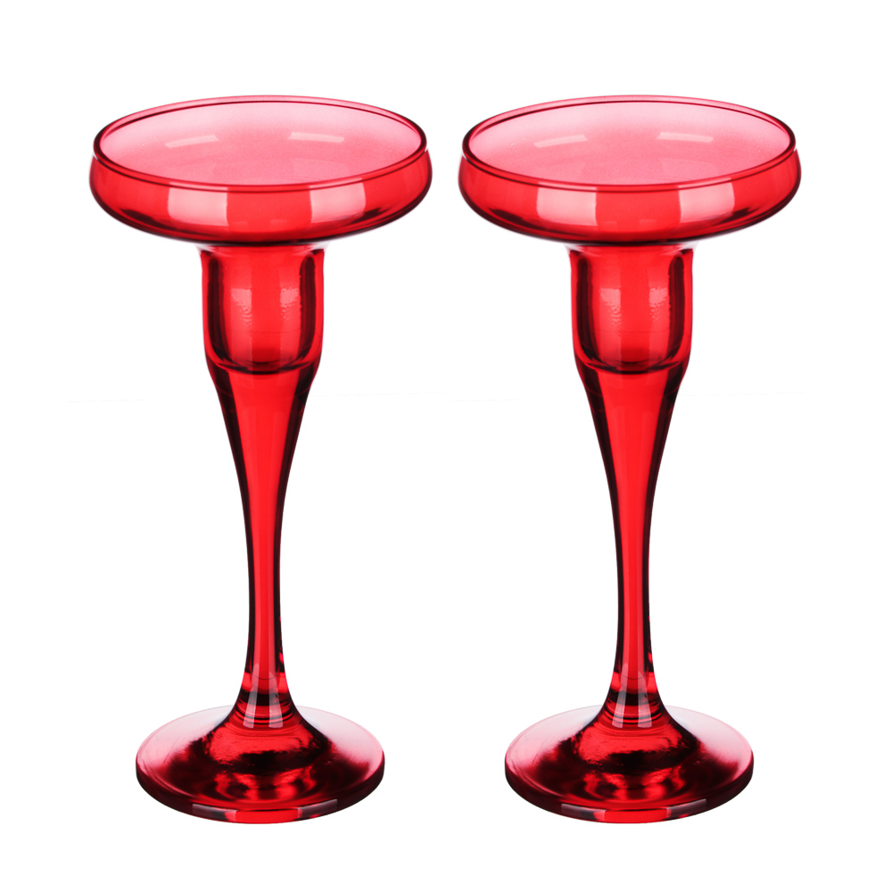 Шотландка Набор подсвечников 2 шт, стекло, арт.№ 877-634