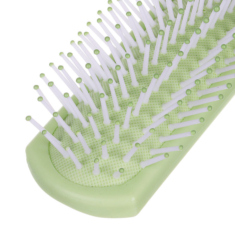 ЮНИLOOK Расческа массажная Пастель, пластик, 23х4,5см, 4 цвета, арт.№ 319-148