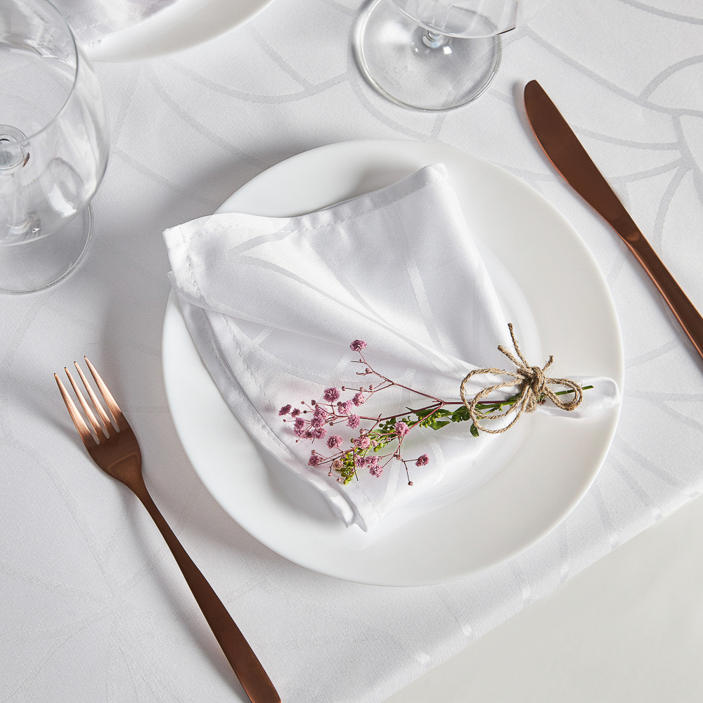 PROVANCE Маковое поле Салфетка текстильная 2шт, 33x33см, 100% полиэстер, арт.№ 488-099