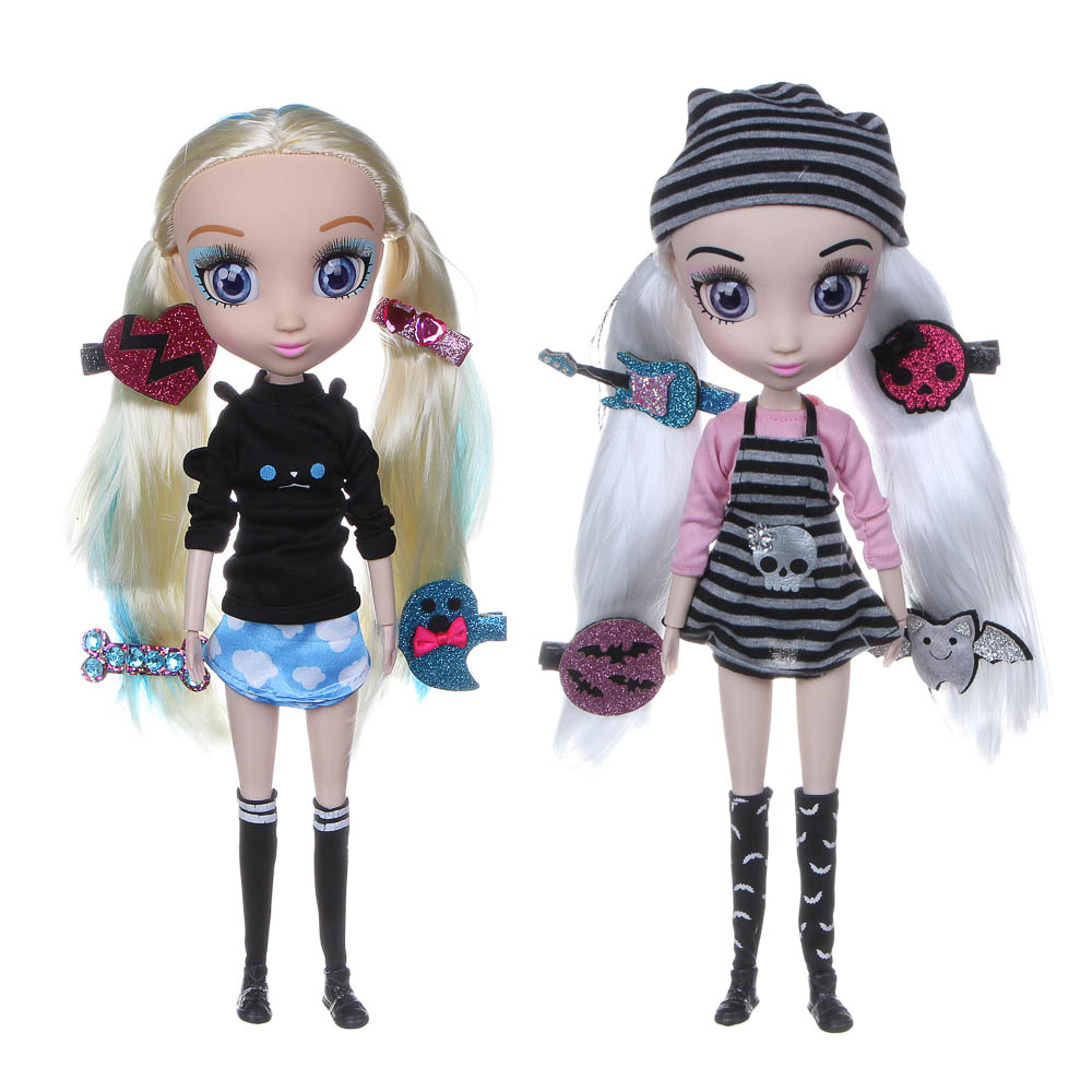 ИГРОЛЕНД Кукла шарнирная с аксессуарами, 33см, PVC, 5пр,  20х38х10 см, арт.№ 267-884