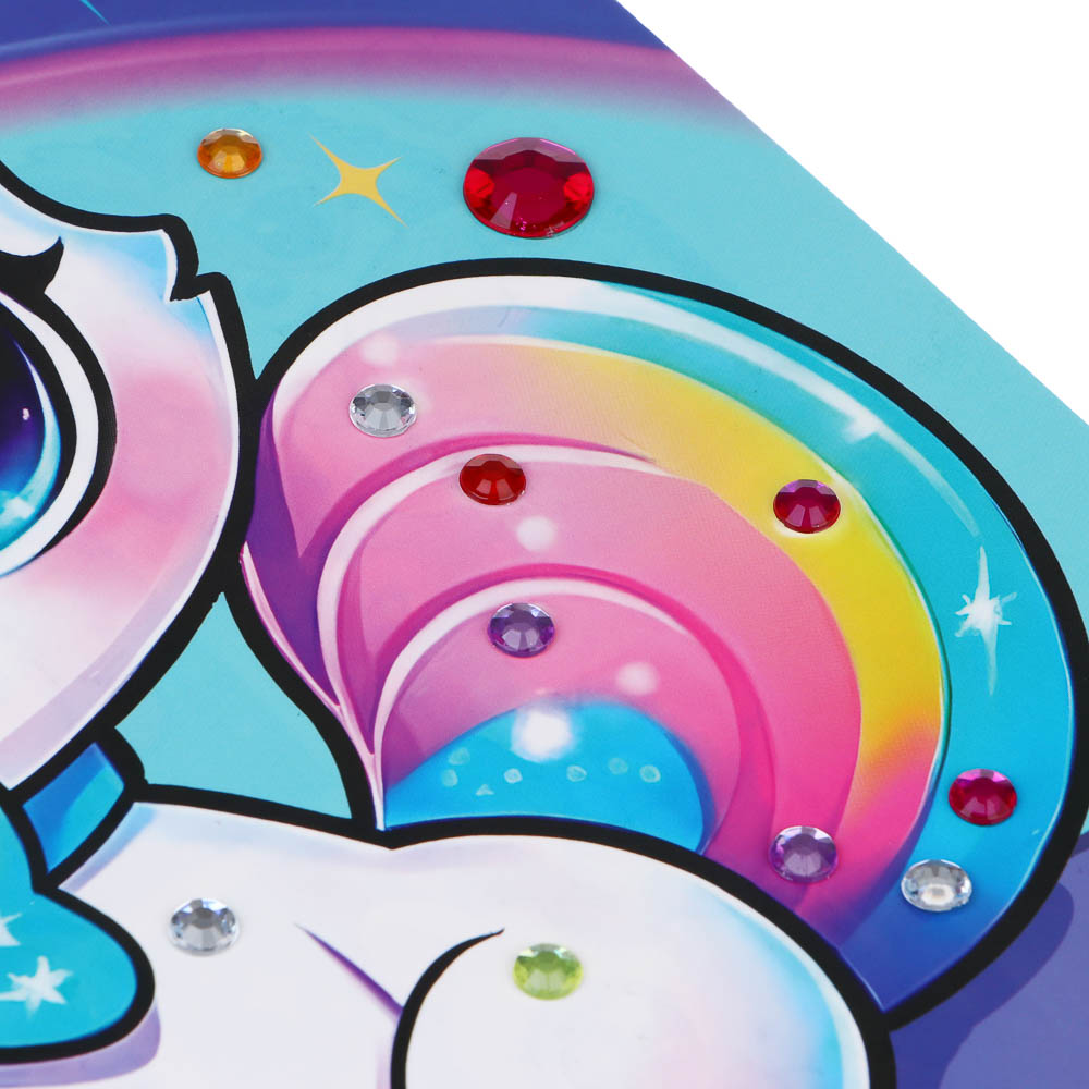 ХОББИХИТ Аппликация из страз "Микс", бумага, пластик, 21х34,5см, 8 дизайнов, арт.№ 281-116