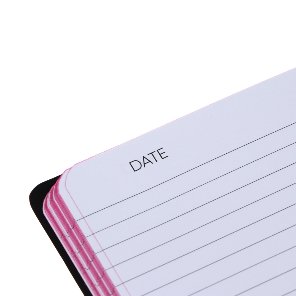 Бизнес-блокнот "АНИМЕ 1" А5, 192 страницы, гибкая обложка искусственная кожа, цветной срез, резинка, 2 закладки, арт.№ 572-279