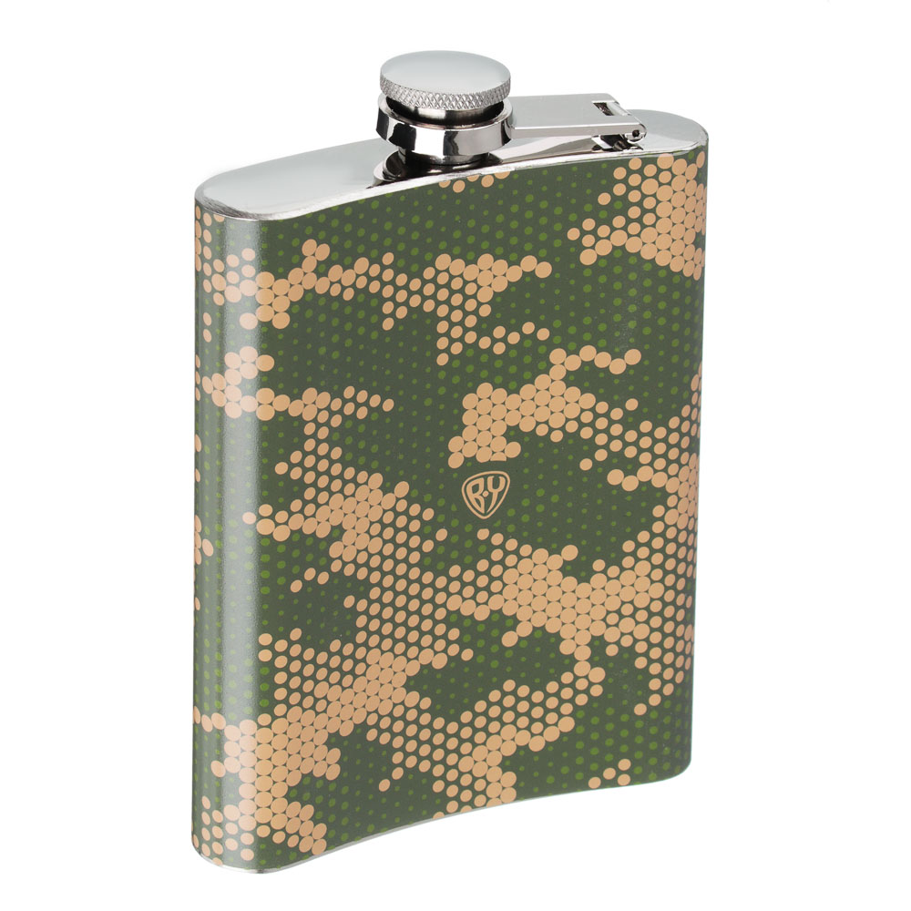 BY Герои Фляжка нерж. сталь, 240мл, 4 дизайна, арт.№ 841-828