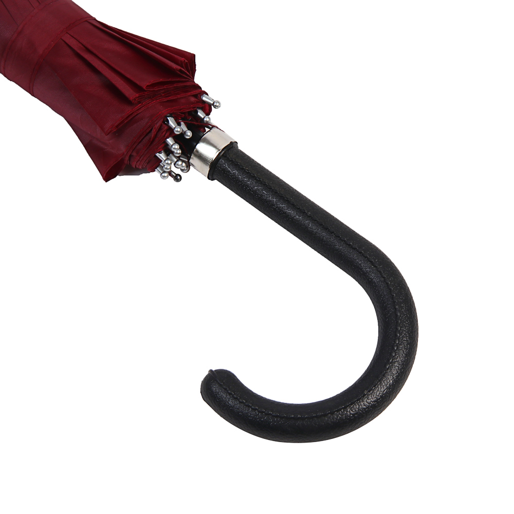 Зонт-трость универсальный, диаметр 98см, 16 спиц, металл, полиэстер, 4 цвета, арт.№ 302-412