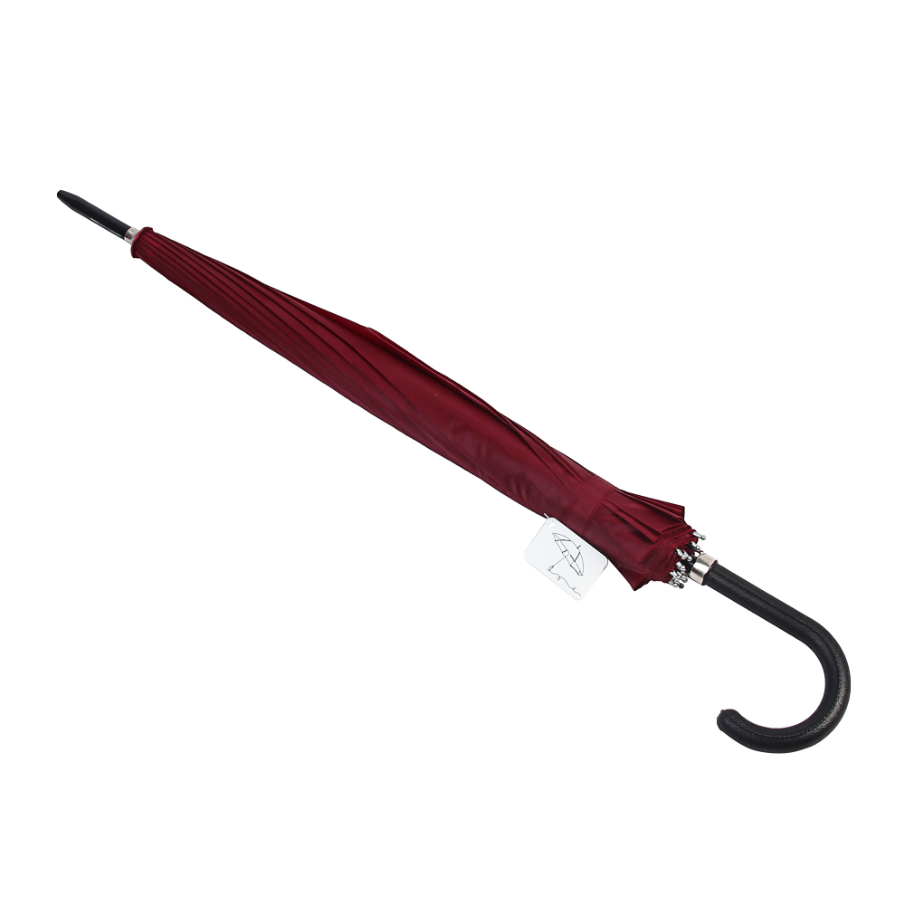 Зонт-трость универсальный, диаметр 98см, 16 спиц, металл, полиэстер, 4 цвета, арт.№ 302-412