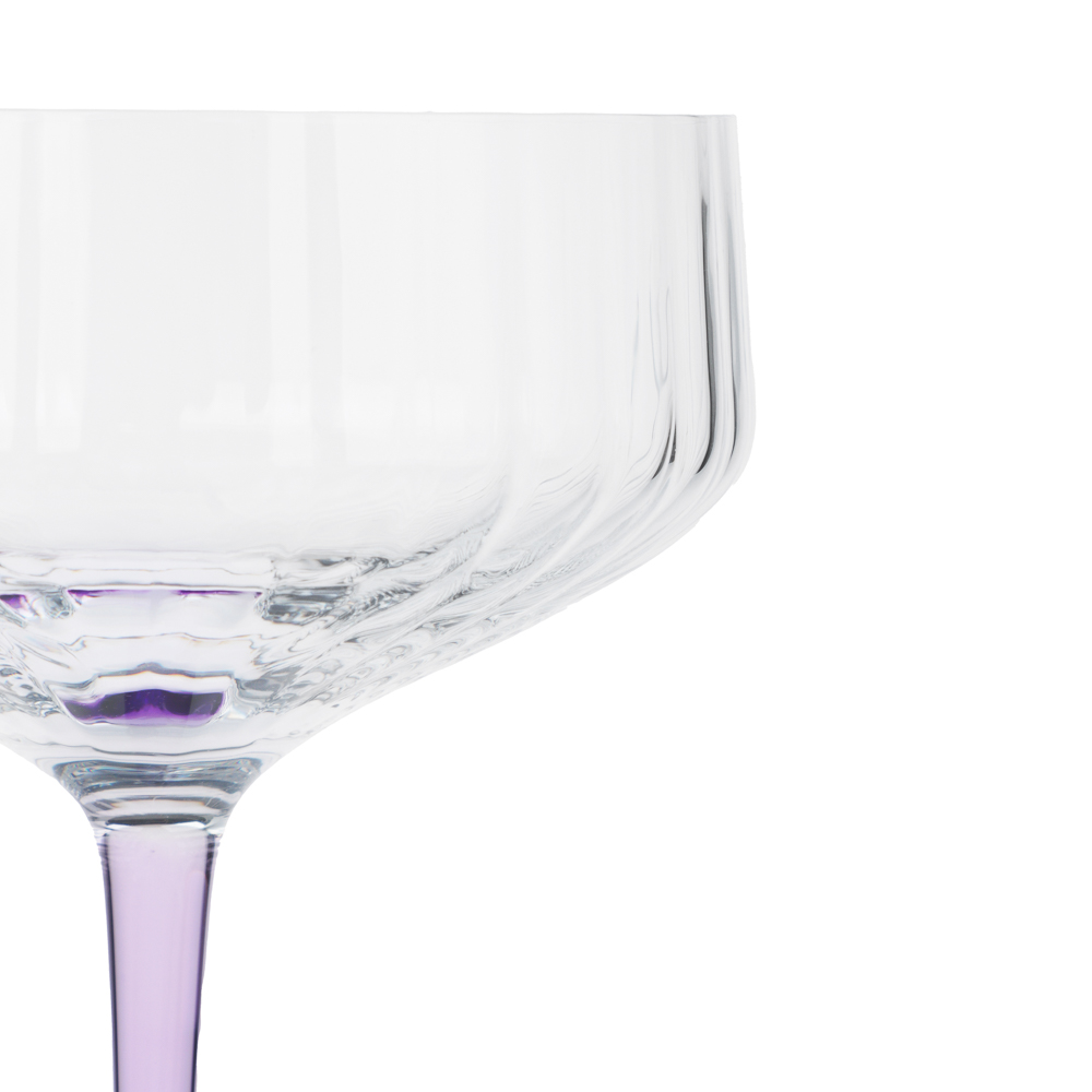 Креманка на цветной ножке тм MILLIMI Ботаника, 330мл, стекло, арт.№ 878-722