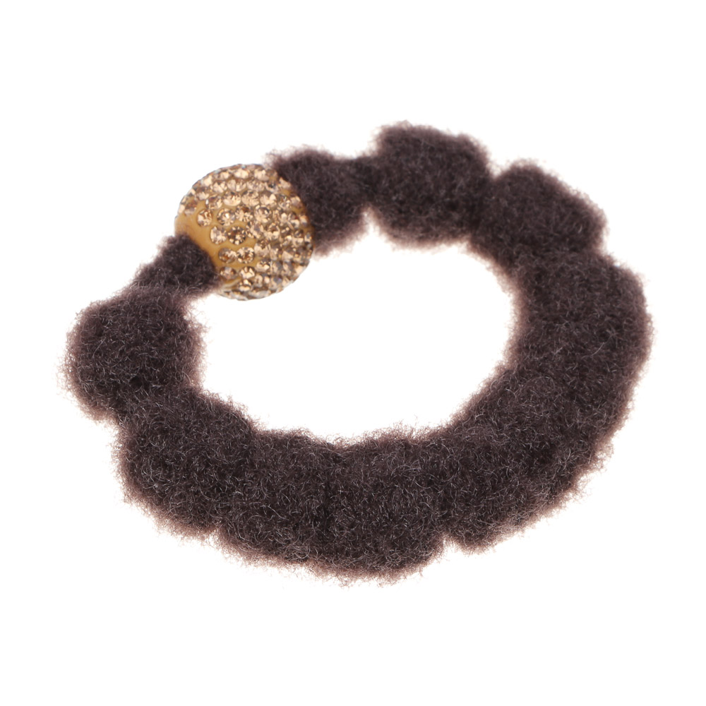 ЮНИLOOK Резинки для волос 2 шт, d6,5см, полиэстер, пластик, 4 цветовых сочетания, ACS-121, арт.№ 322-066