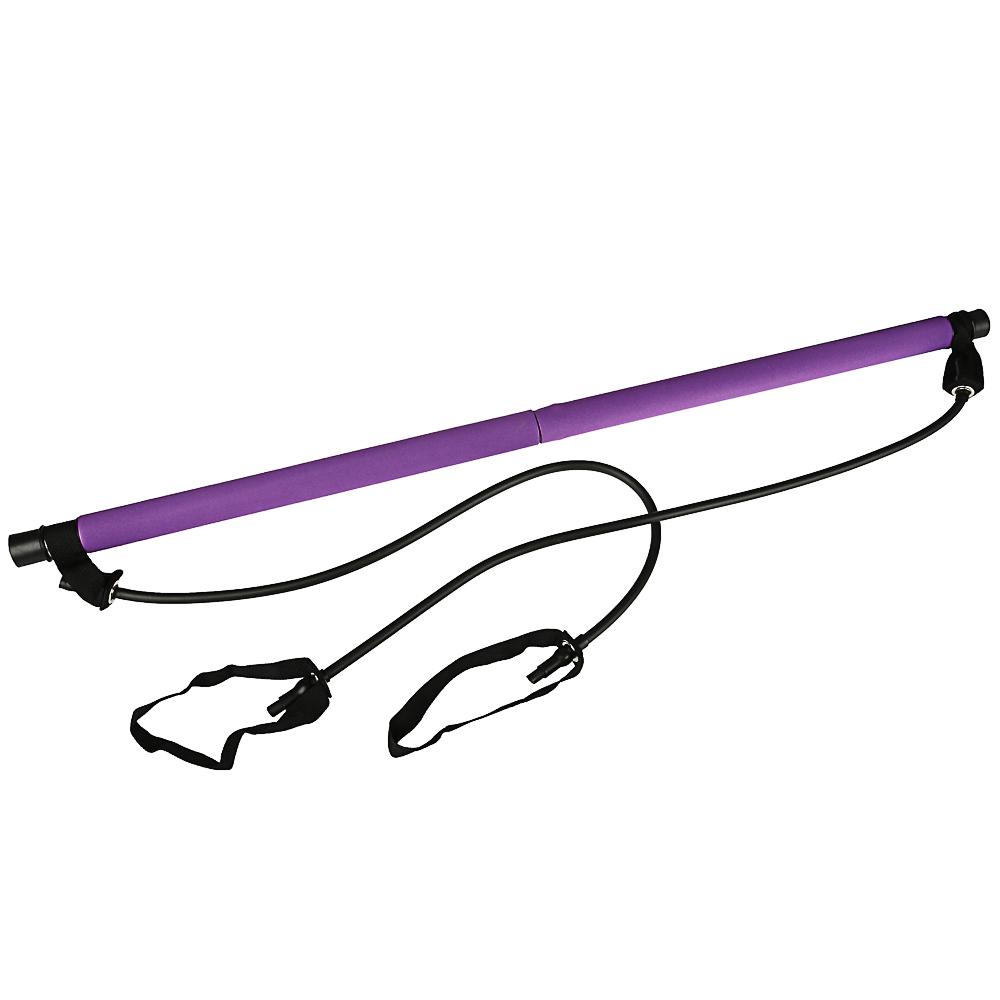 SILAPRO BY Фитнес эспандер с грифом, 94см, сталь, латекс, ЕВА, арт.№ 197-048