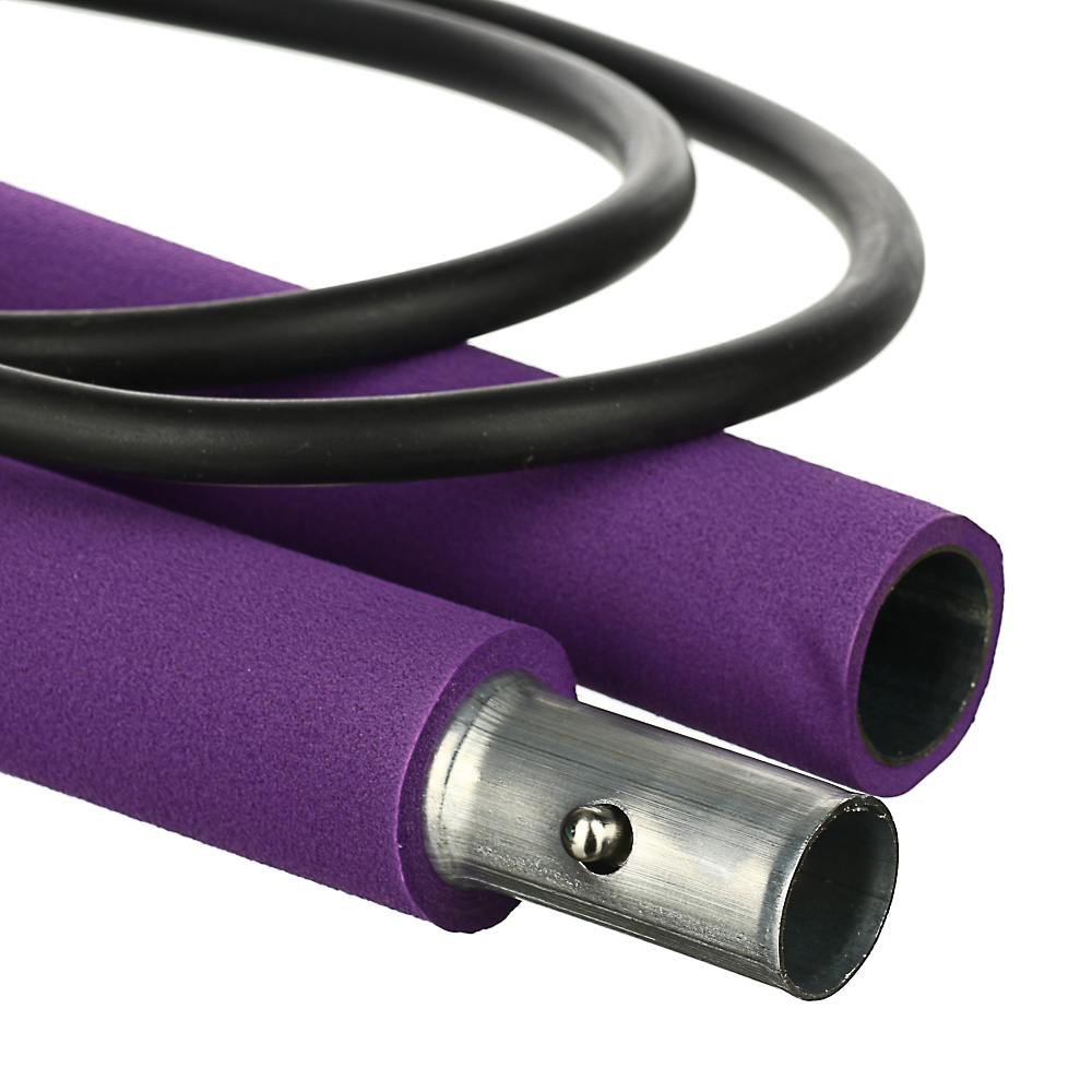 SILAPRO BY Фитнес эспандер с грифом, 94см, сталь, латекс, ЕВА, арт.№ 197-048