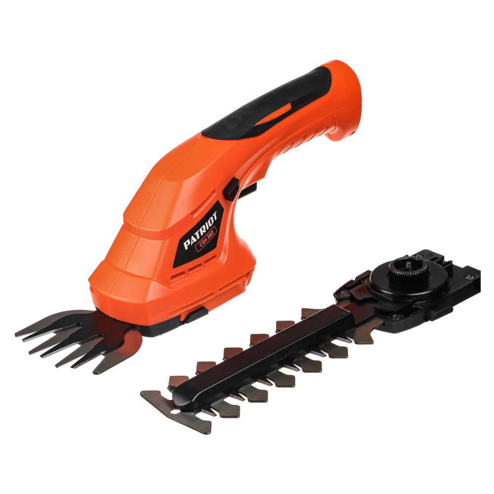 Ножницы-кусторез аккумул. PATRIOT CSH 360 3,6В, лазер.заточка, 80мм, макс. 8мм, акб1,3Ah, USB Type-C, арт.№ 220-001